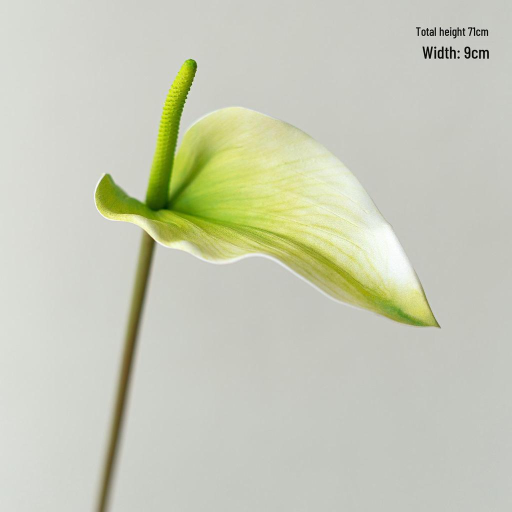 High-End Lumina Anthurium & Calla Lily Artificial Flowers for Home Decor