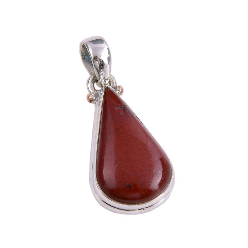 Natural Red Onyx Gemstone Handmade 925 Solid Silver Jewelry Pendant 1.50'' I4u97