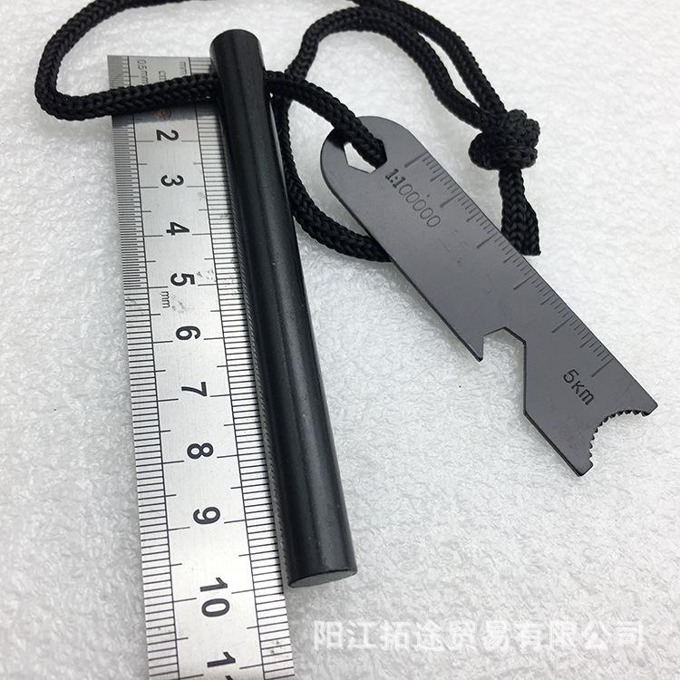 Magnesium Fire Starter Kit: Flint Striker, Fire Stick, Steel Scraper