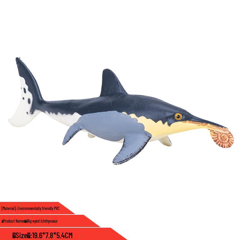 Dinosaur & Ancient Marine Life Model Toy Set: Mosasaur & Dunkleosteus
