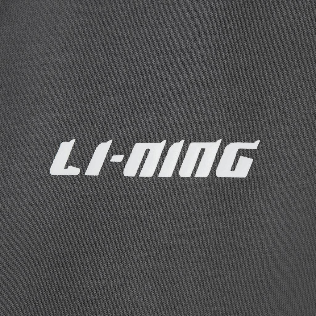 Li Ning Sports Lifestyle Series Loose Comfortable Versatile Mid Waist Simple Cuffed Casual Pants Men bottoms AKLVC21-4