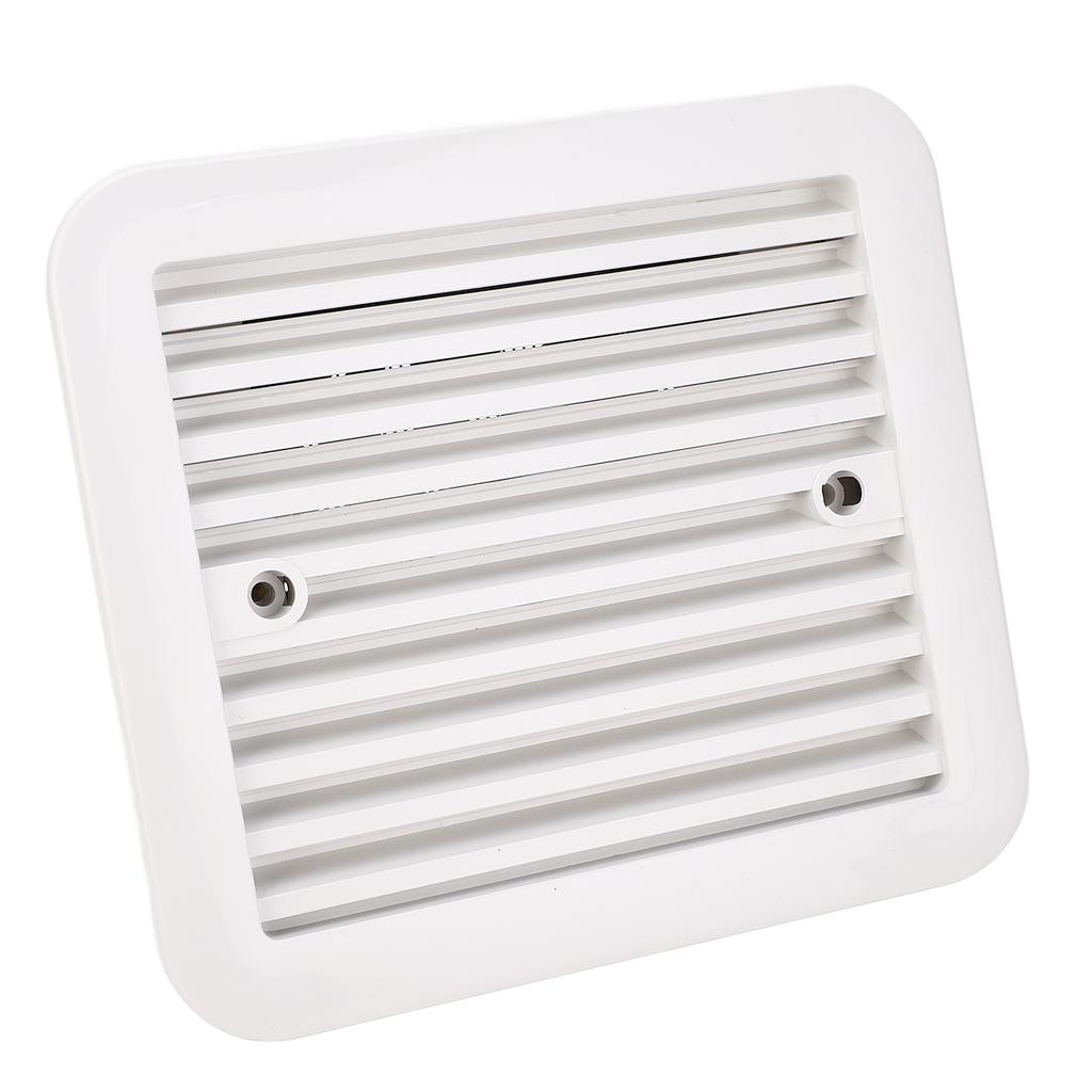 RV Side Vent Fan AC220V White 3.1W Air Outlet Ventilation Exhaust Fan for Motorhome Caravan Trailer Camping Vehicle