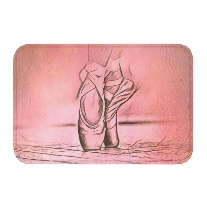 

Custom Ballet Dance Lover Doormat Mat Anti-Slip Ballerina Dancer Bath Kitchen Garage Rug Carpet 40*60cm 40x60cm
