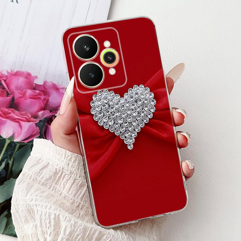 For Realme 15 Case Realme15 Pro RMX5101 Luxury Fashion Painted Cover Soft Slim Phone Case For Realme 15 Pro 5G Back Cover Bumper