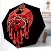 1pc Sacred HeartAutomatic Open/close, All-Season Portable Folding Umbrella for Friends, Travel, Everyday, Events - Compact Parasol, Outdoor