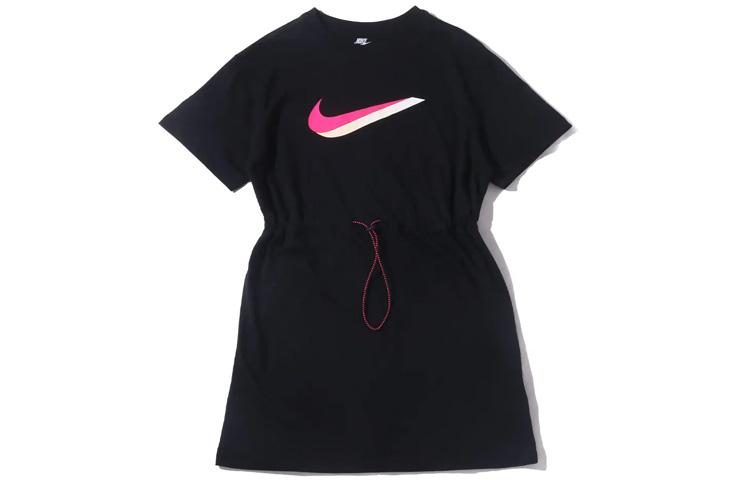 Nike Short Sleeved Dress Women s Black CU5173-010 XS