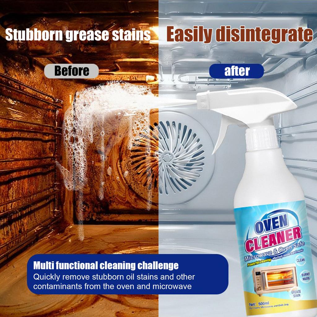 Oven Cleaner, Oil Cleaning Spray, Special Descaling Cleaning Solution 500ml