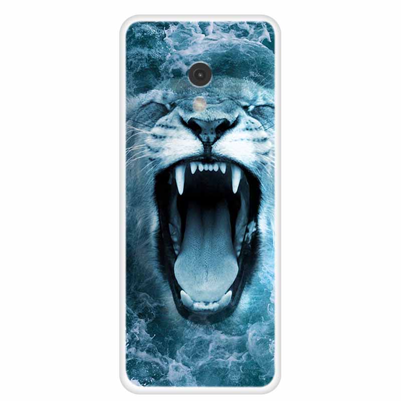 For Nokia 235 4G Case Nokia 215 220 4G Wolf Lion Clear Silicon TPU Back Cases for Nokia 220 4G 4G Phone Cover Cute Soft Fundas