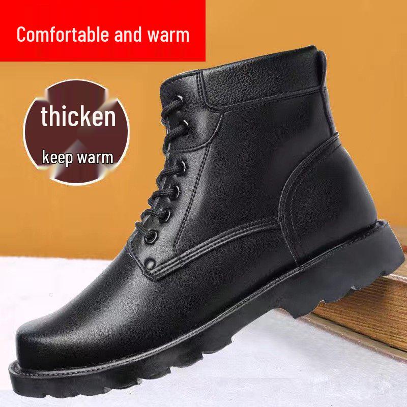 

Мужские зимние водонепроницаемые сноубутсы на шерстяной подкладке 45