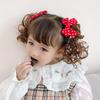 Hair Extension Party Girls Bowknot Hairclip Children's Bow Wig Baby Wig Hairpin Hair Accessories