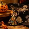 Festive Halloween Keyring 1/2Pcs Spirit Boo Crew Ghost Keychain, Spooky Accessory for Keys Seasonal Keychain Charm Bags Lanyards, Perfect Gift Lovers