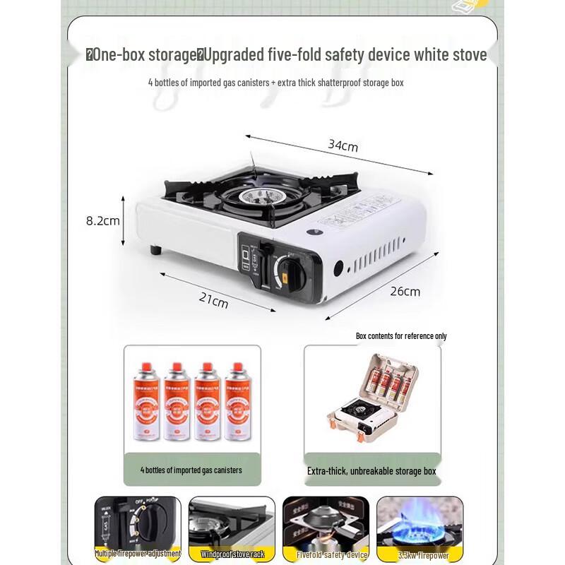 Lijia Portable Cassette Gas Stove