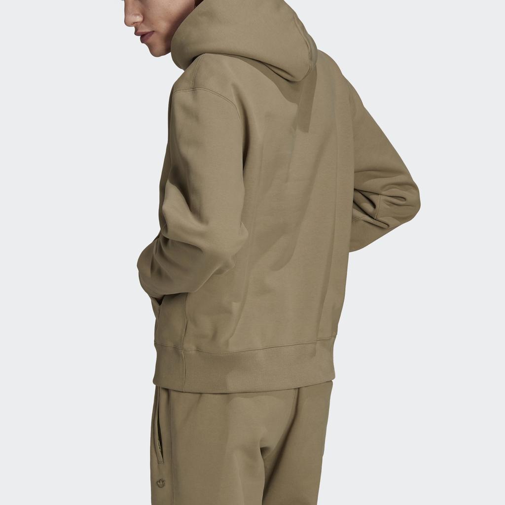 Adidas Kangaroo Pocket Hoodie Men Tops Green H62532