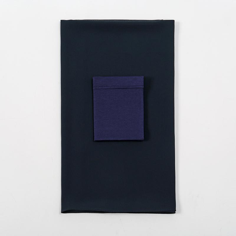 2Pcs Chiffon Hijab With Matching Undercap Set Women Plain Shawl Jersey Inner Modal Caps Muslim Headband Two-Piece Scarf Set