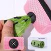 Portable Dog Poop Bag Holder Pet Waste Bag Dispenser Leash Attachment for Outdoor Walking