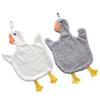 Big Goose Cartoon Hanging Hand Towel - Kitchen & Bathroom, for Children & Adults, Thick & Absorbent
