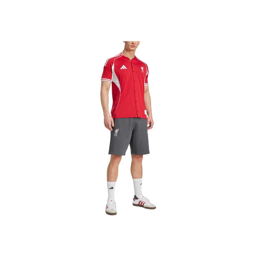 Adidas Football SS25 Comfortable Soft Skin-Friendly Sports Short Sleeve Jersey Men Tops JW5480