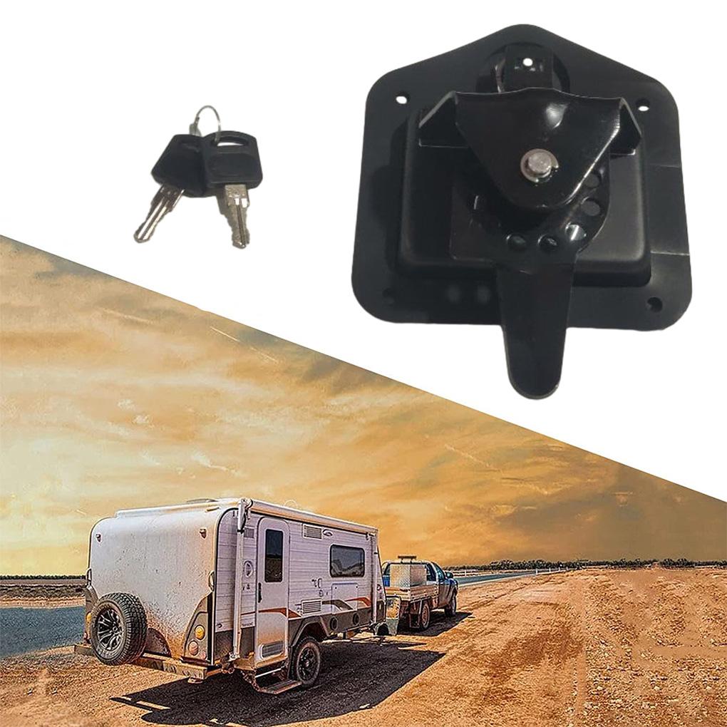 Universal Truck Tool Box Lock RV Trailer Stainless Steel Toolbox Locks Automotive Repair Modification Accessories