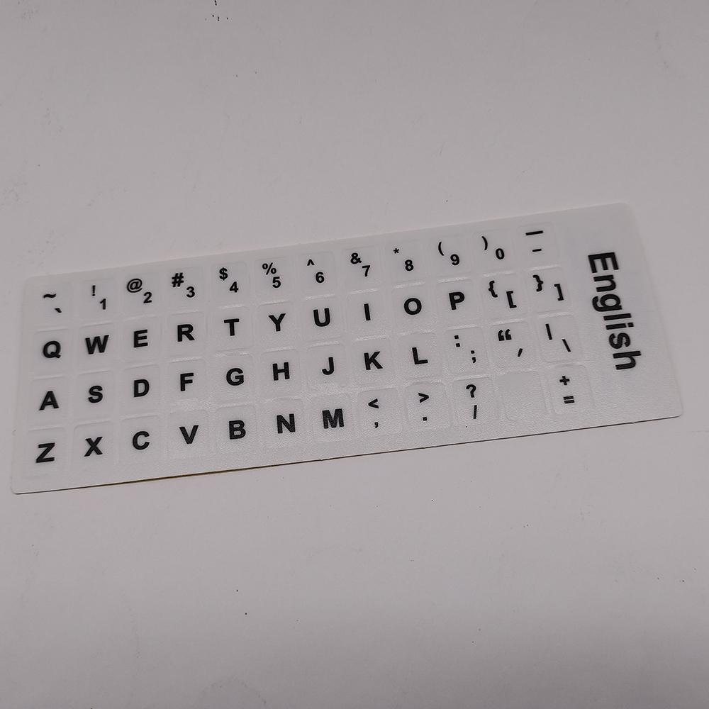 English Letters Keyboard Stickers For Notebook Computer Laptop Accessories Keyboard Covers Colourful Waterproof And Austproof