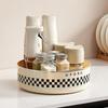 Rotating Kitchen Storage Rack: Large-Capacity Spice and Fruit Organizer