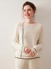 Korean Style Slimming Cashmere Women's Knit Sweater - Autumn/Winter Collection
