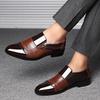 Classic Business Men 'S Dress Shoes Fashion Elegant Formal Wedding Shoes Men Slip On Office Oxford Shoes For Men Black
