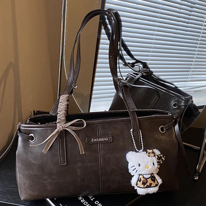 Retro Commuter Style Underarm Bag, Niche Fashion and Stylish Casual Shoulder Bag