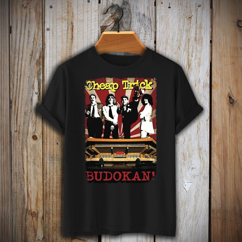 Vintage Cheap Trick at Budokan T-Shirt Rick Nielsen Randy Hogan Bun E Carlos Unisex T-Shirt XXXL