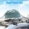 Síť do kufru auta Elastická síť na zavazadla Organizér nákladního pickupu Úložný prostor Elastické síťoviny na střešní nosič s háčky na příslušenství do auta