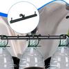 Durable Metal Front Hook Carrier Multi Hooks Compact Organizer for Electric Bicycle Delivery Folding Electric Bikes Installation