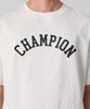 Champion T-shirt con logo ad arco Bianca