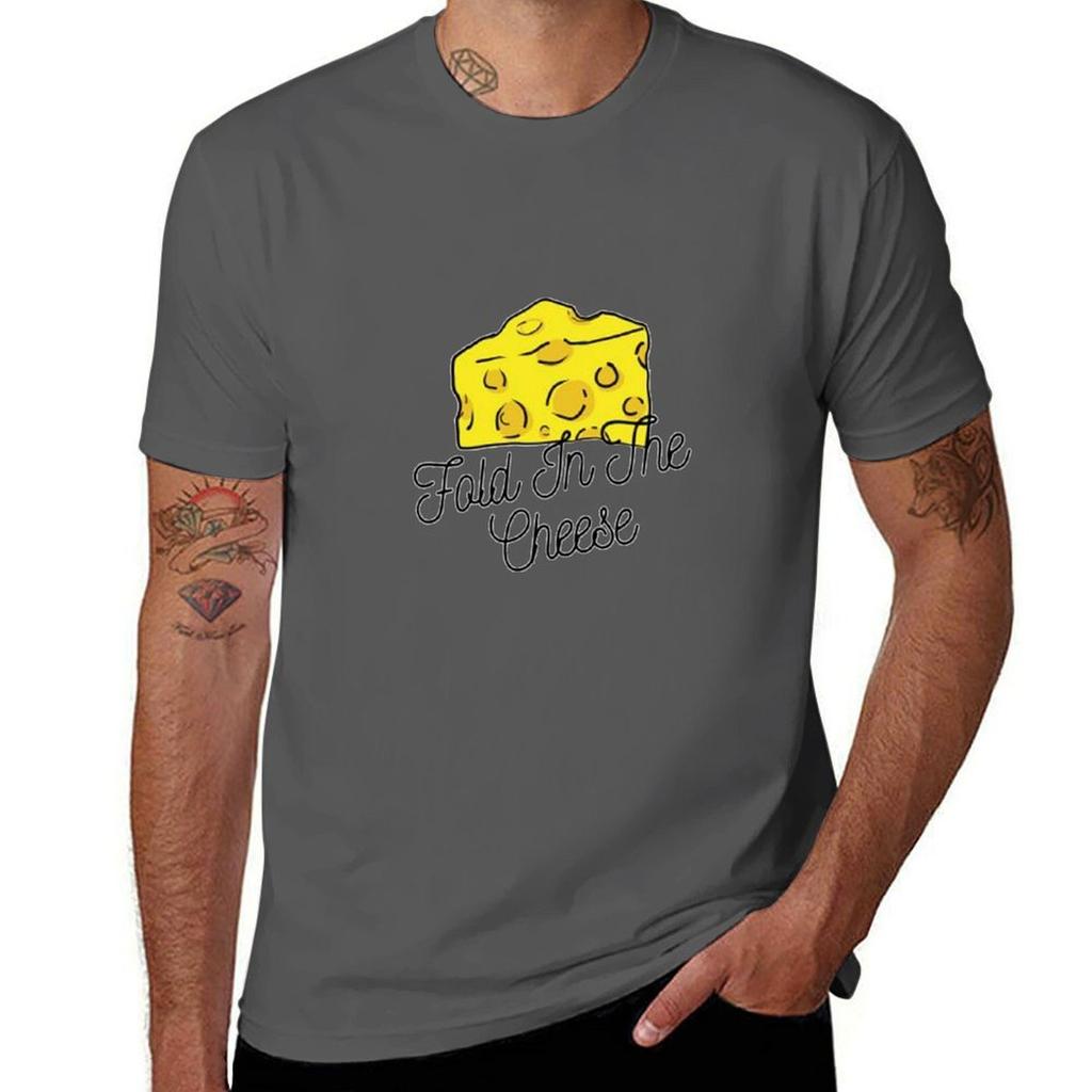 Fold In The Cheese TShirt cotton t shirts man 100 man t shirt cotton high quality TShirt