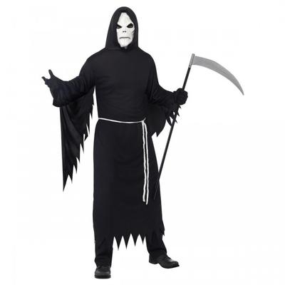 Smiffys Unisex Yetişkin Grim Reaper Kostüm Seti