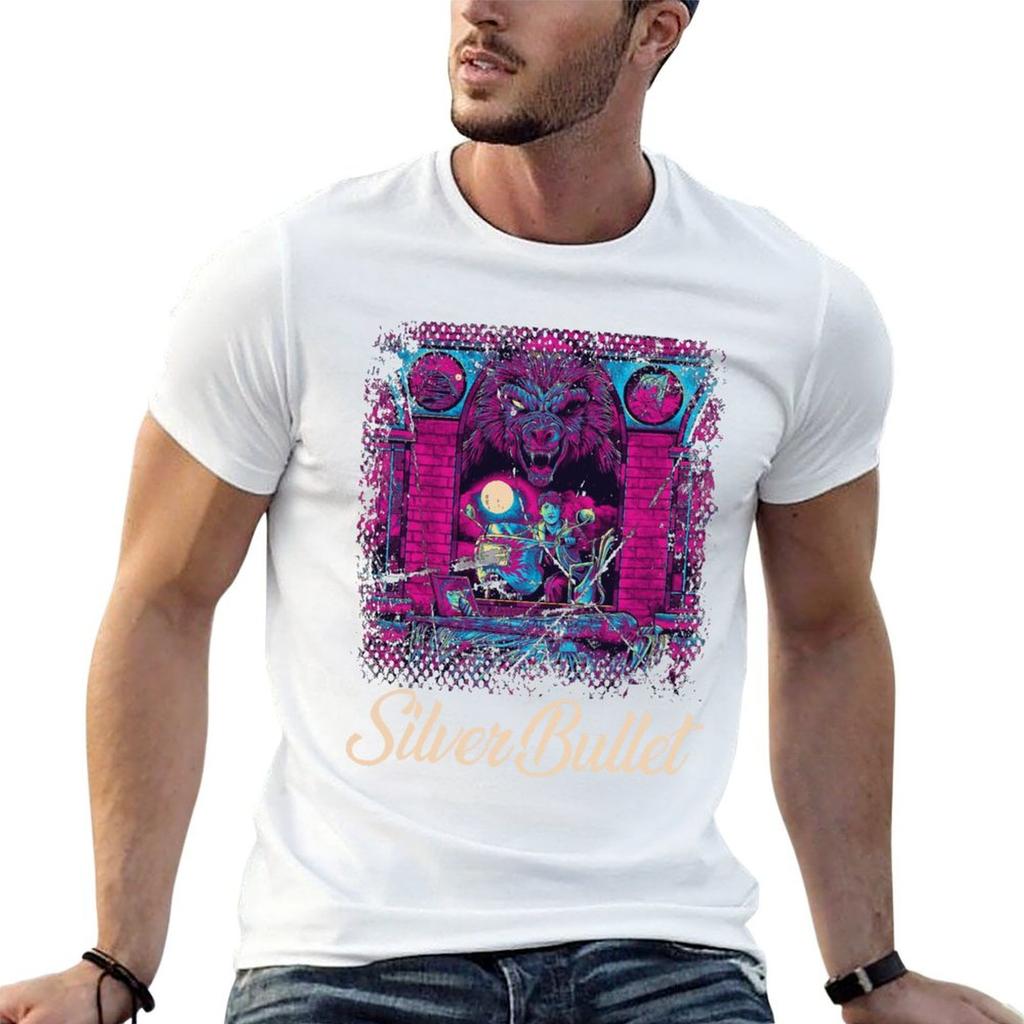 Silver Bullet Reloaded TShirt Work Casual Loose Fit TShirt