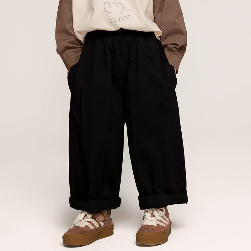 Korean Style Loose Casual Long Pants For Toddler Little Boys 90cm