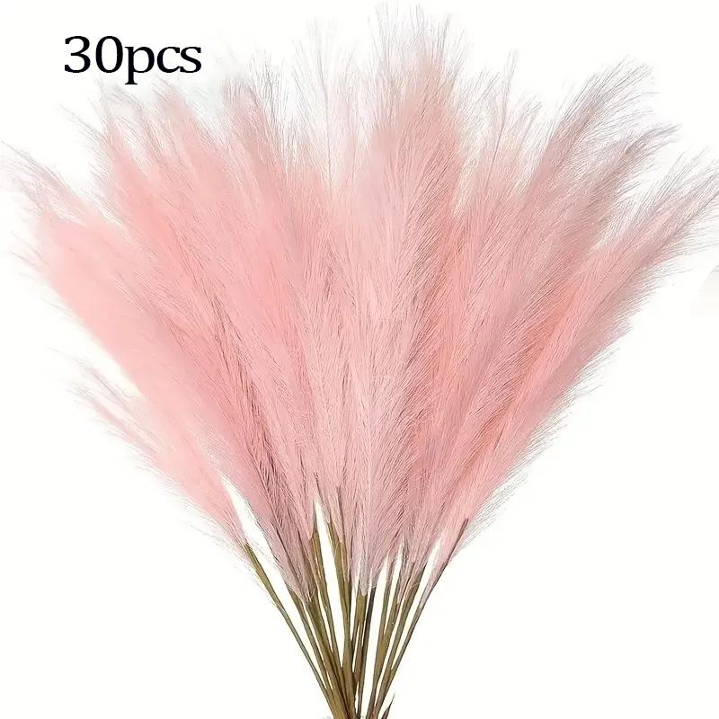 3/12/30 Faux Pampas Grass Pampas Grass For Floor Vase  Pampas Grass Decor Tall For Vase Fillers Boho Rustic Farmhouse Home Decor