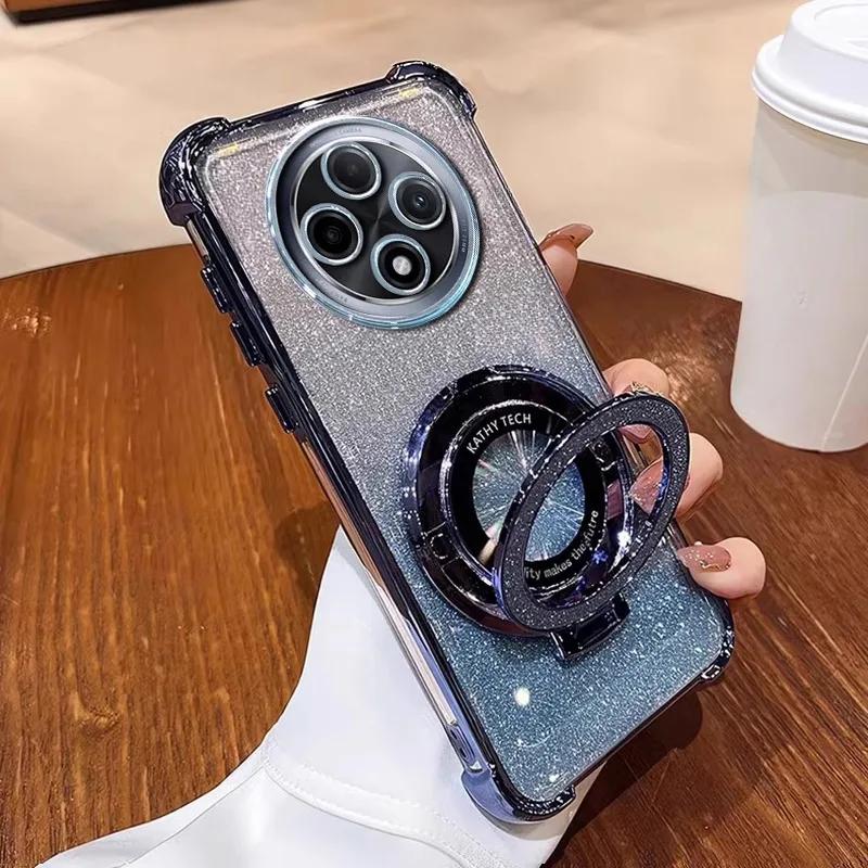 Luxus Glitzer Halterung Hülle Für OPPO A16 A17 A53 A57 A58 A74 A78 Reno11F 11 11Pro 10 10Pro 13F 13 13Pro Hülle Für Reno12F Hülle