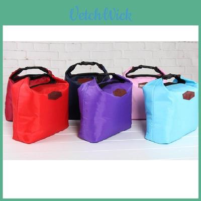 Fashion Insulated Lunch Bag With Nylon Material For Office And Picnic Use