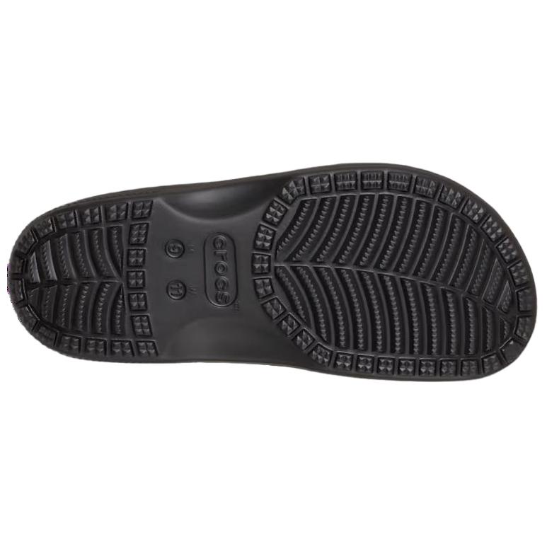 Crocs Simple Comfortable Fashionable Versatile Thick Sole Clogs Unisex Footwear Black 212022-060