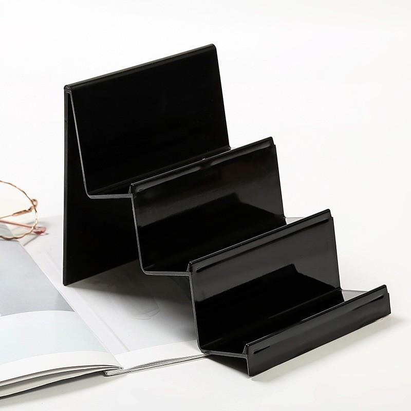 Acrylic Trapezoidal Stand for Wallets, Glasses, Masks, Mobile Phones