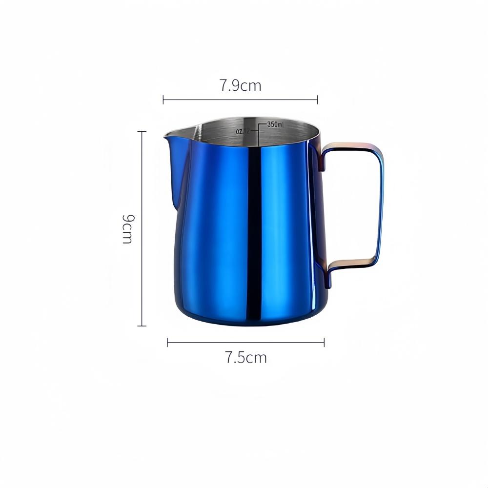 Upgraded Coffee Milk Frothing Pitcher Jug 304 Stainless Steel Precise Scale Steam Coffee Professional Advanced Coffee Utensils