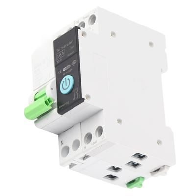 1P+N Smart WiFi Circuit Breaker with Metering 6KA Breaking Capacity Remote Control Circuit Breaker 16A AC230V