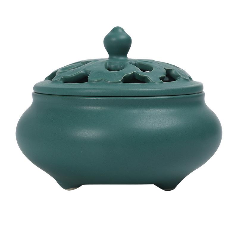Ceramic Incense Burning Bowl Ceramic Incense Bowl For Stick Cone Smudging Indoor Aromatherapy Holder Relaxing Home Decor