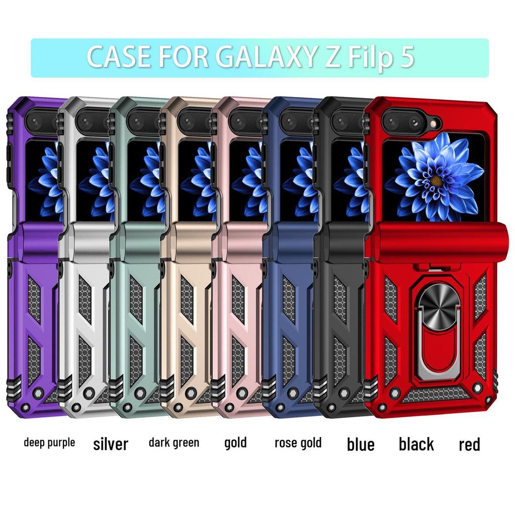 Samsung Z FLIP6 Stoßfeste Soldatenhülle: Stoßfeste & Rundum-Schutzhülle für FLIP5
