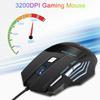 A908 Wired Mouse 7-Button Matte Texture Colorful Luminous Gaming Office 1.5 Meters