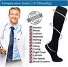 Low Price Clearance 2/4/6/8/10 Pairs Men Compression Socks Cat Dog Animal Prints High Stockings Running 20-30mmhg Sports Socks