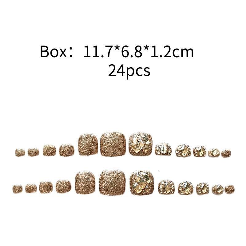 

Носимые Ногти Женские Пальцы Ног Патч Красота Съемные Прочные Продвинутые Подарок Мода