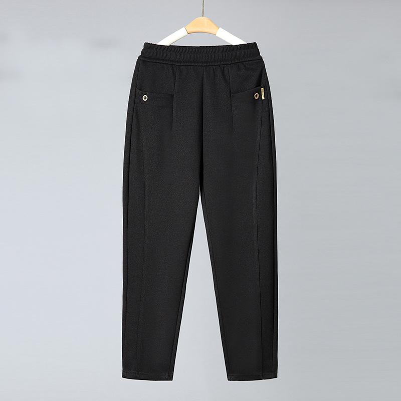 Mom Pants Autumn and Winter Casual Women's Pants Middle-aged and Elderly People Autumn Loose Trousers Old Grandma Woolen Pants Winter