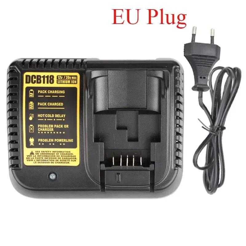 DCB118 Charger For 18V 20V Lithium Battery DCB120 DCB140 DCB183 DCB180 DCB200 DCB206 DCB609 DCB112 DCB115 DCB105 DCB107