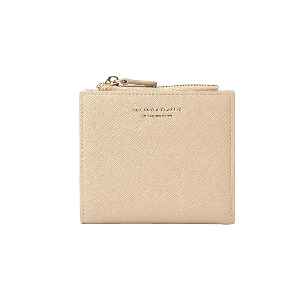TUCANO Women's Wallet, Card Holder, Leather Purse, Brown